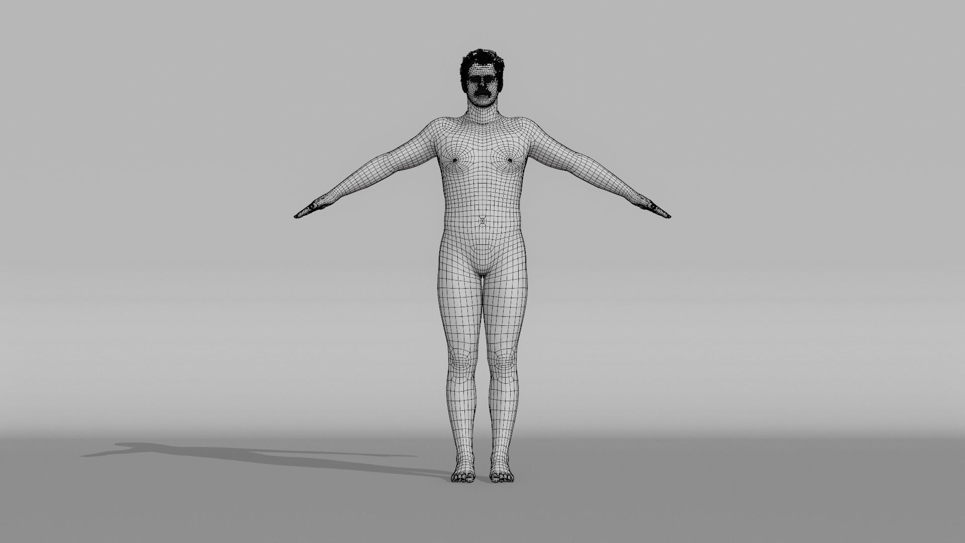 Realistic Male Character - Jezreel 3D model_16