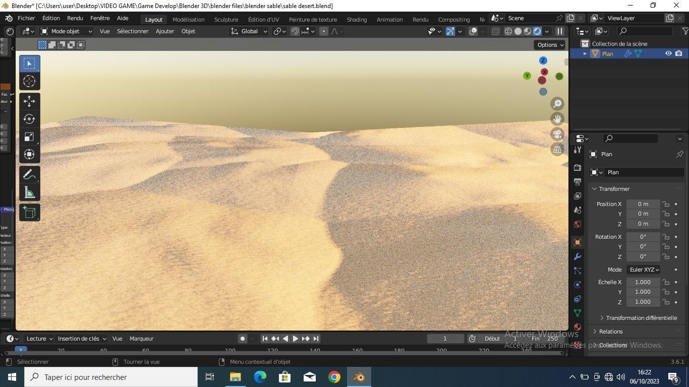 Desert 3D model_3