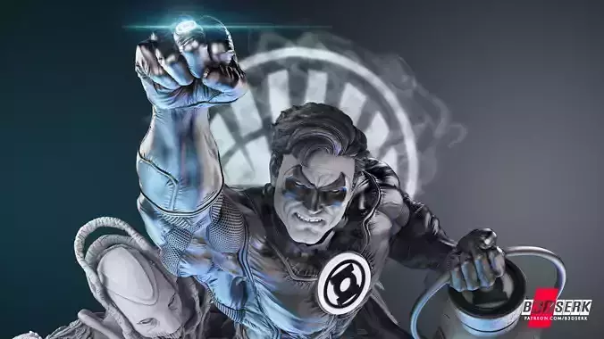 B3DSERK August term 2023 White Lantern Bust for printing