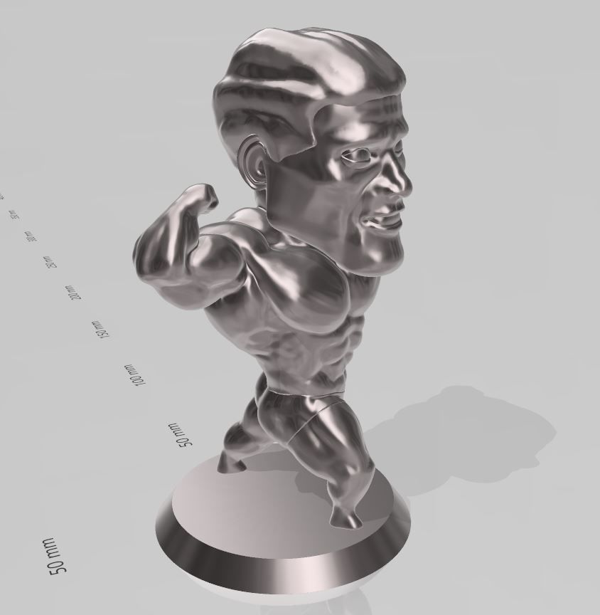 GIGACHAD - GIGA CHAD - ERNEST KHALIMOV Free 3D print model_2