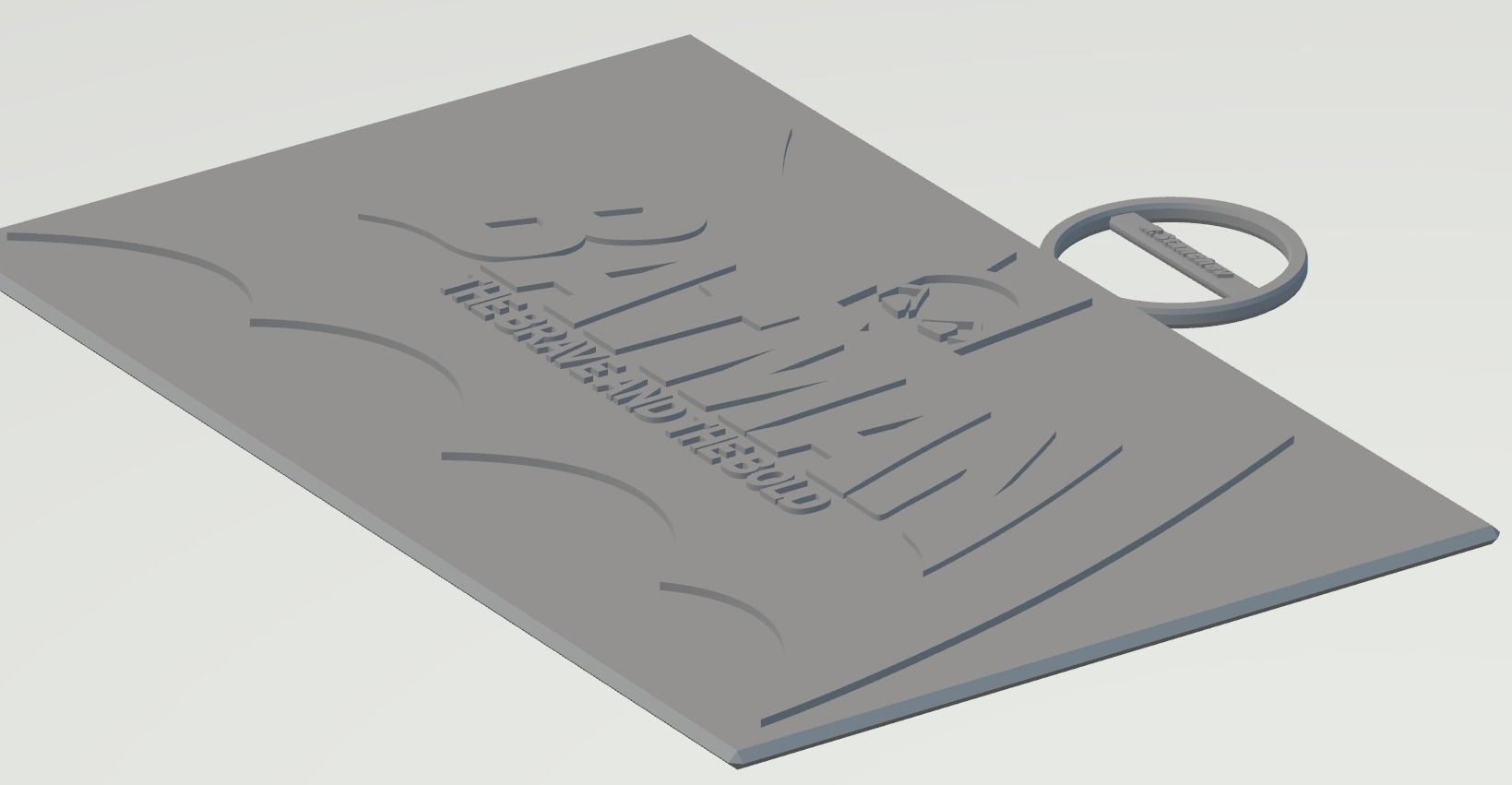 Batman the brave and the bold logo 3D print model_7