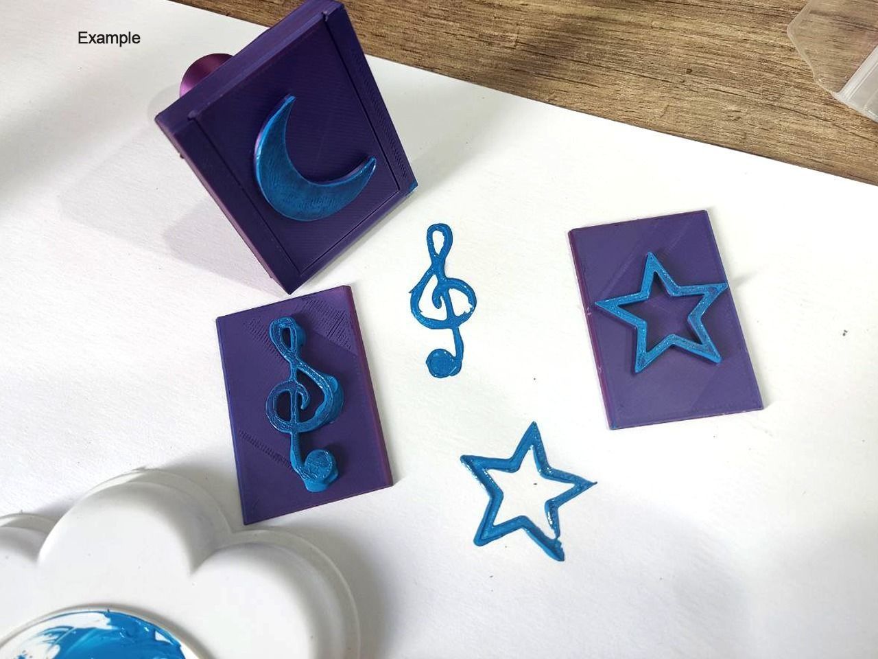 Stamp 13 - Shark - Fondant Decoration Maker Toy 3D print model_20