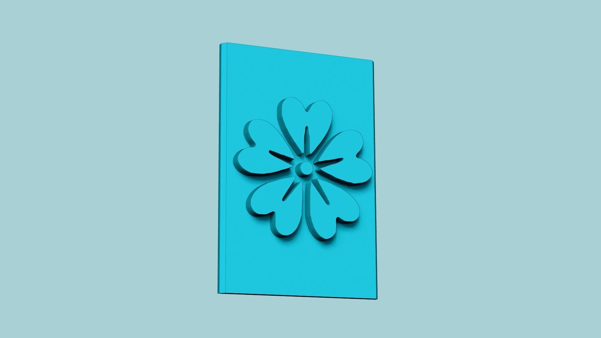Stamp 15 - Flower - Fondant Decoration Maker Toy 3D print model_1
