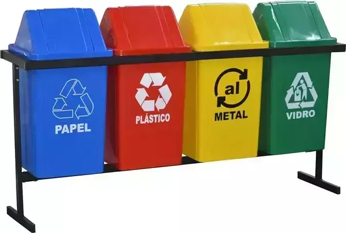 Sorting bins 3D 3ds Max 3D model