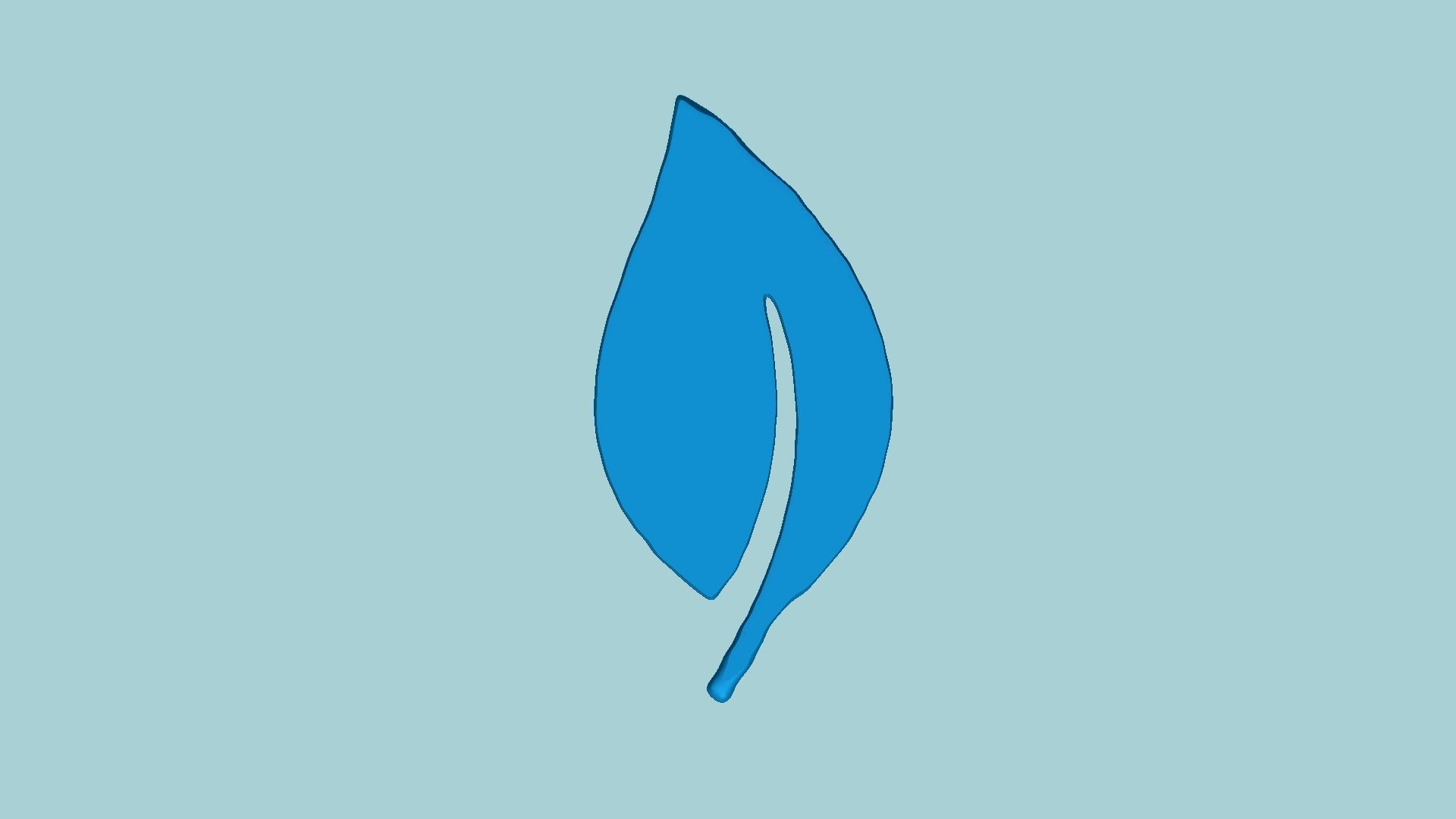 Stamp 16 - Leaf - Fondant Decoration Maker Toy 3D print model_6