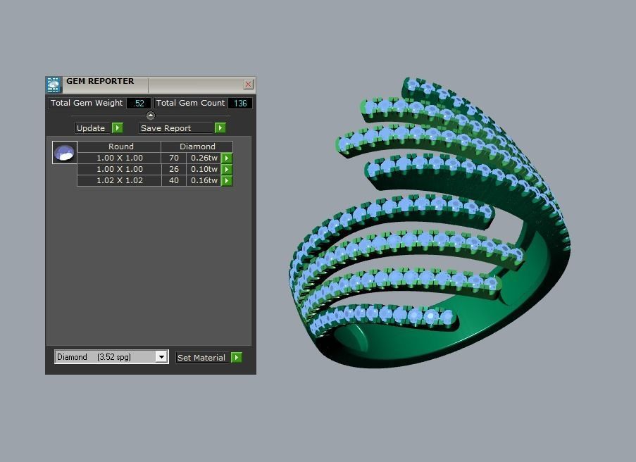 ring jewelry 3D print model_6