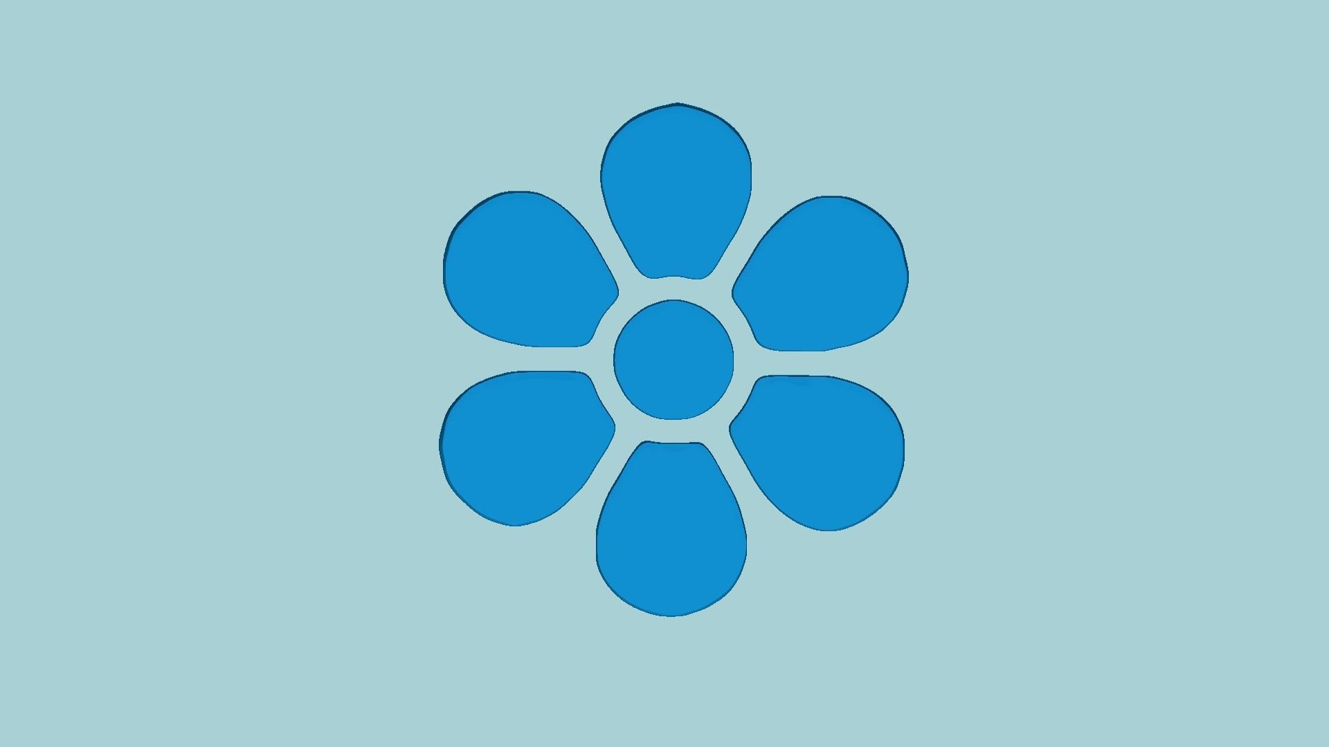 Stamp 17 - Flower - Fondant Decoration Maker Toy 3D print model_6