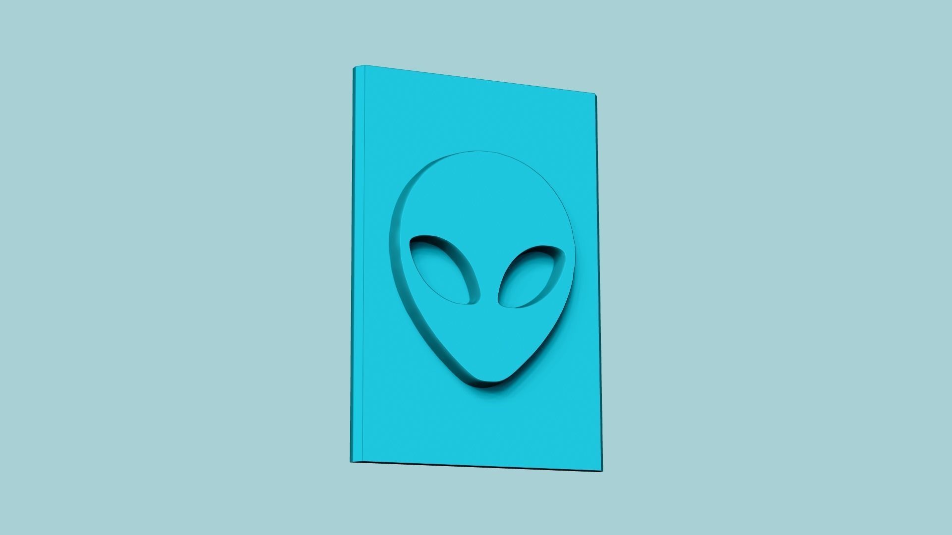 Stamp 18 - Alien - Fondant Decoration Maker Toy 3D print model_1