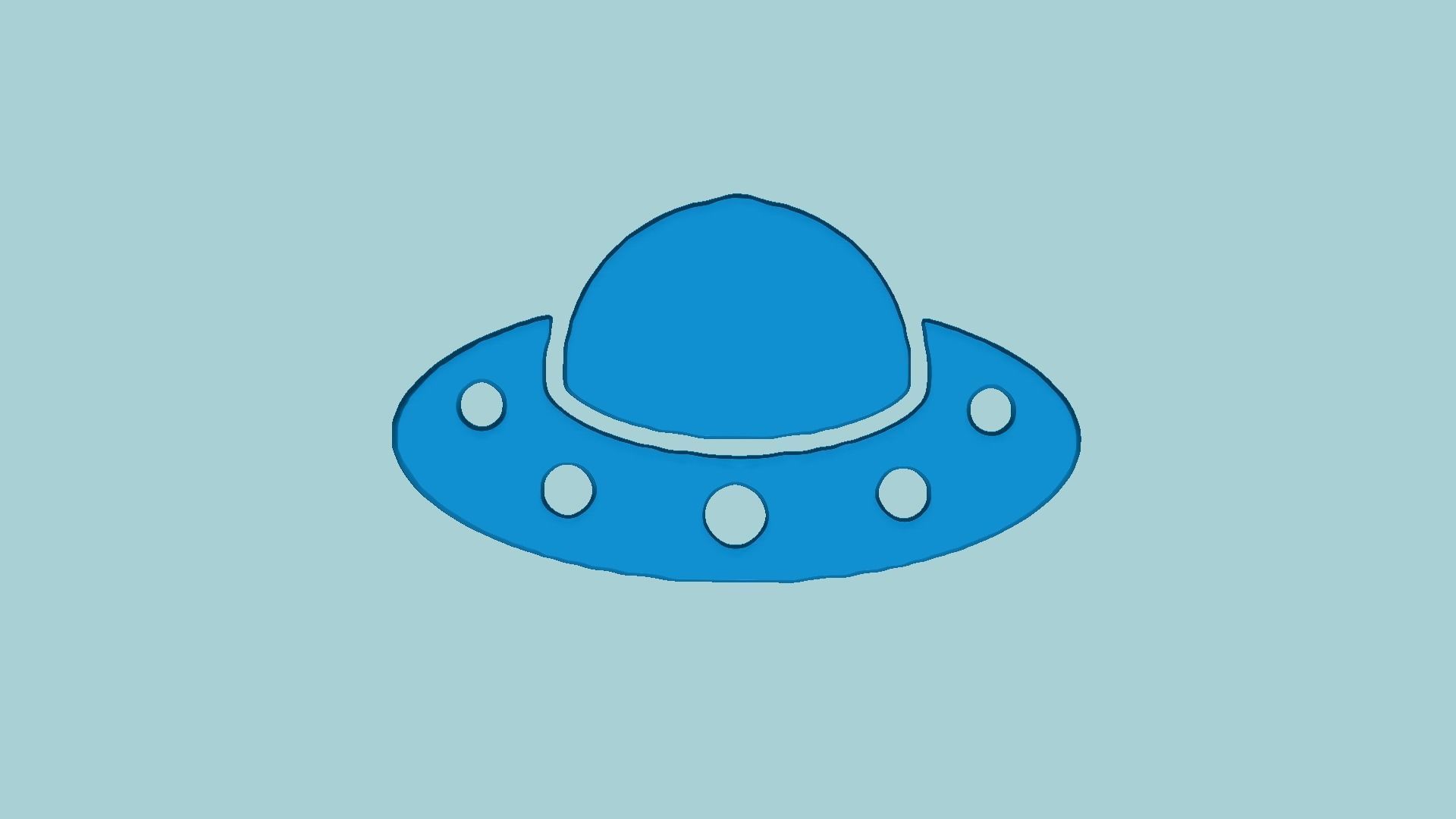 Stamp 19 - UFO Spaceship - Fondant Decoration Maker Toy 3D print model_6