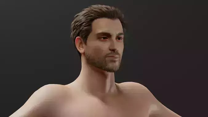 Realistic Male Character - Johnny 3D model