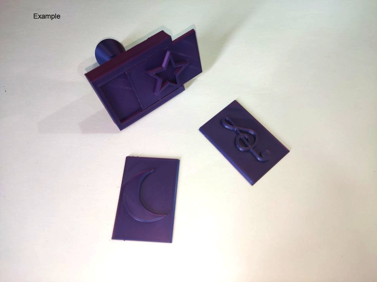 Stamp 20 - Rocket - Fondant Decoration Maker Toy 3D print model_18