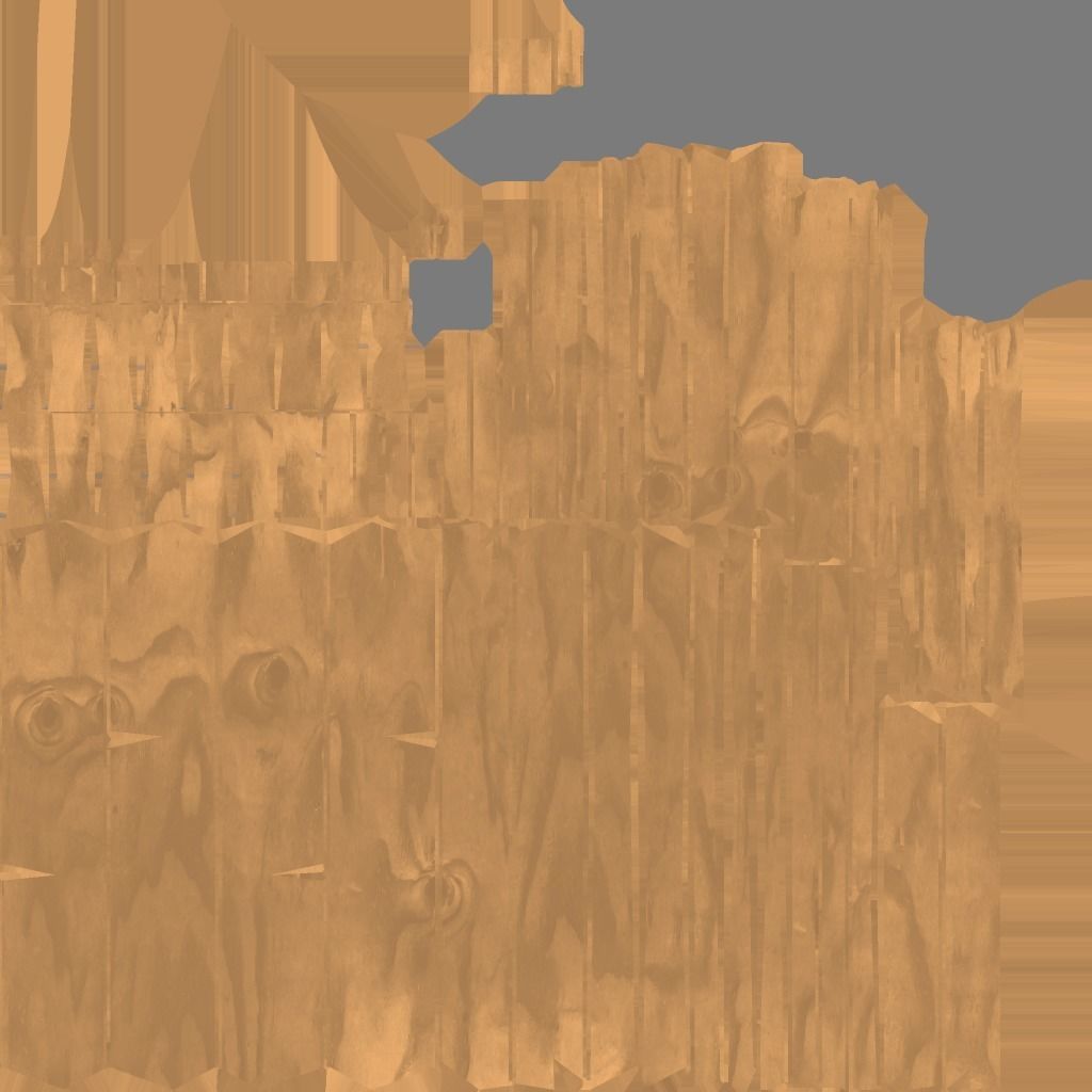 Stylized Table Low-poly 3D model_2