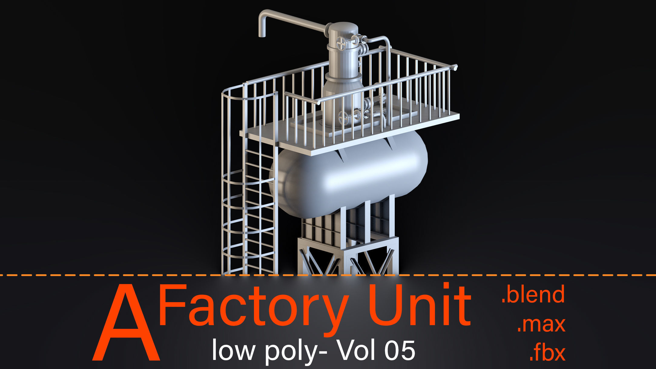 Factory unit- Vol5 3D model_4