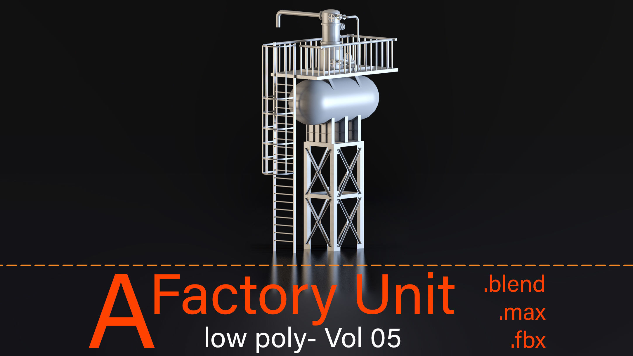 Factory unit- Vol5 3D model_1