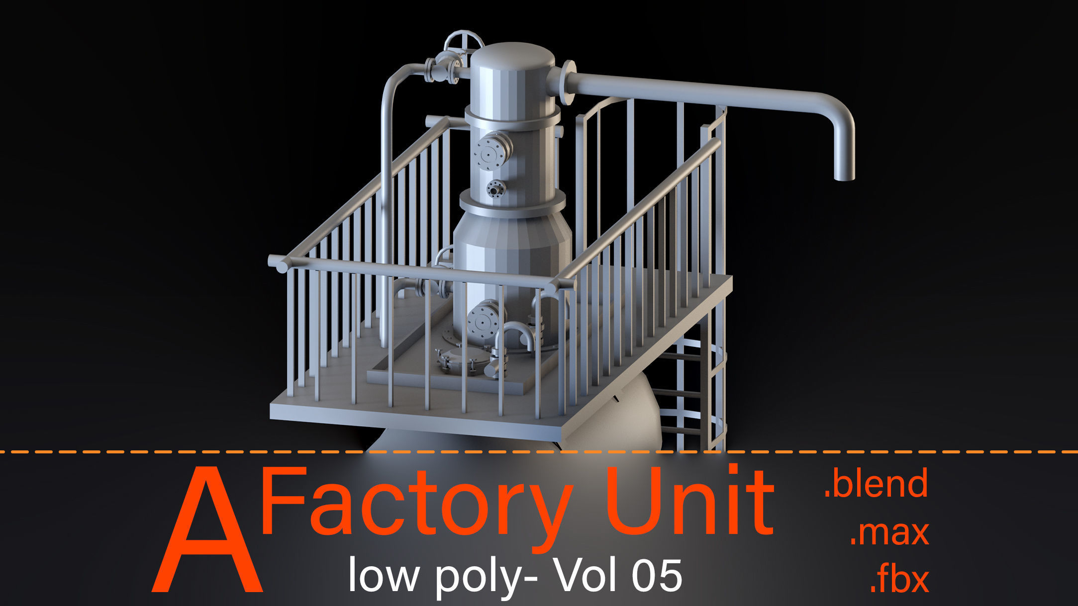 Factory unit- Vol5 3D model_5