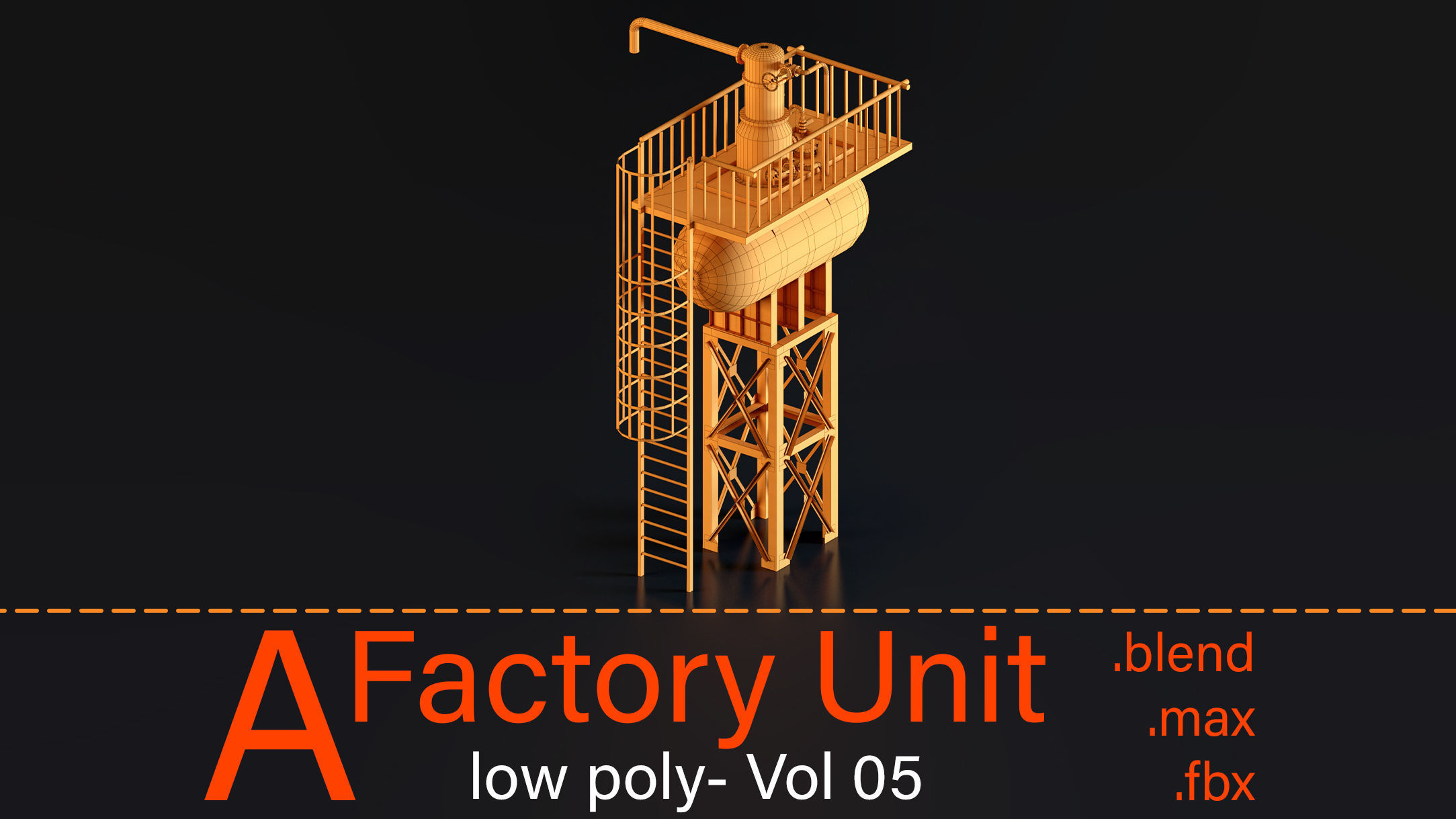 Factory unit- Vol5 3D model_6