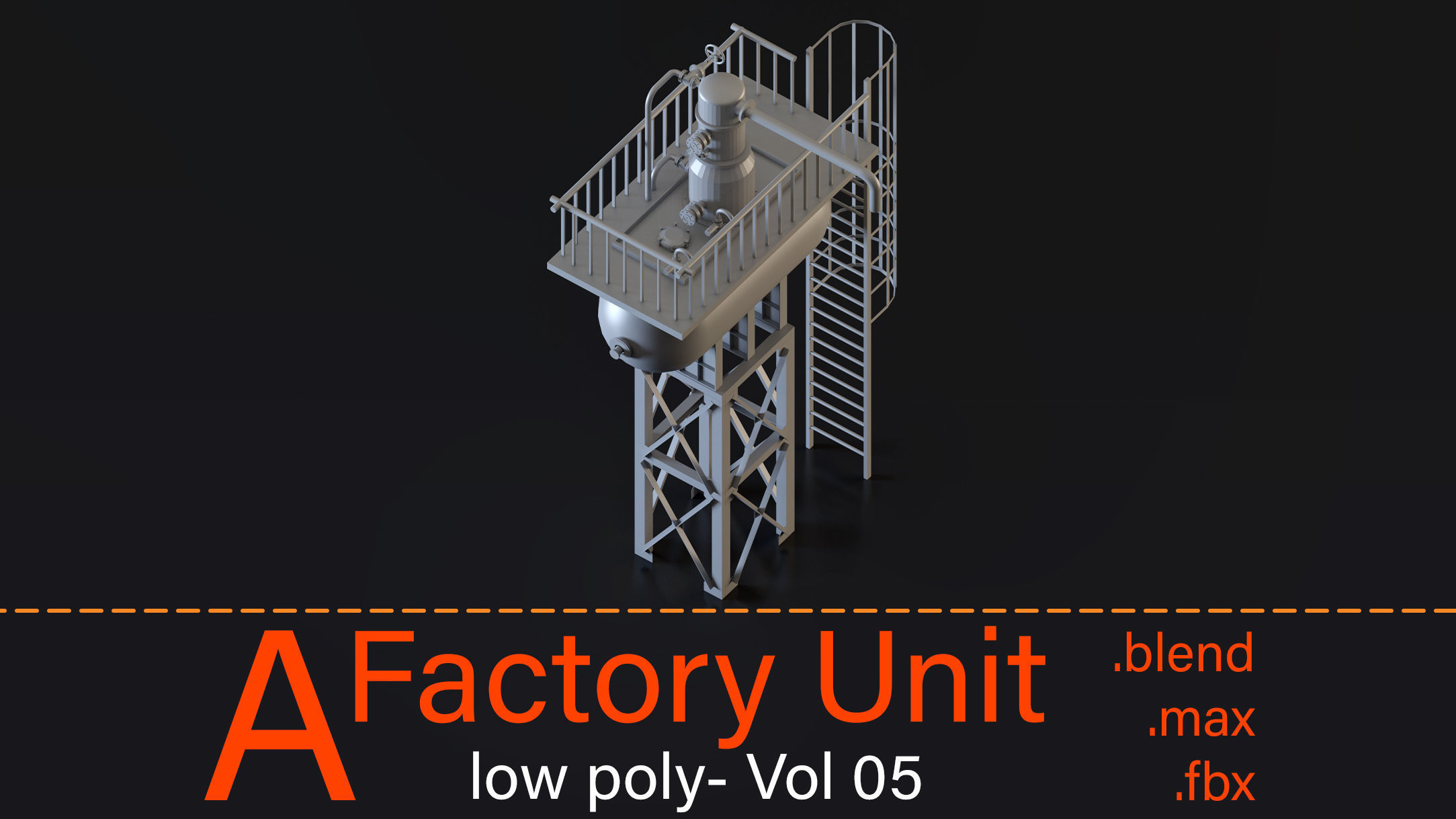 Factory unit- Vol5 3D model_3