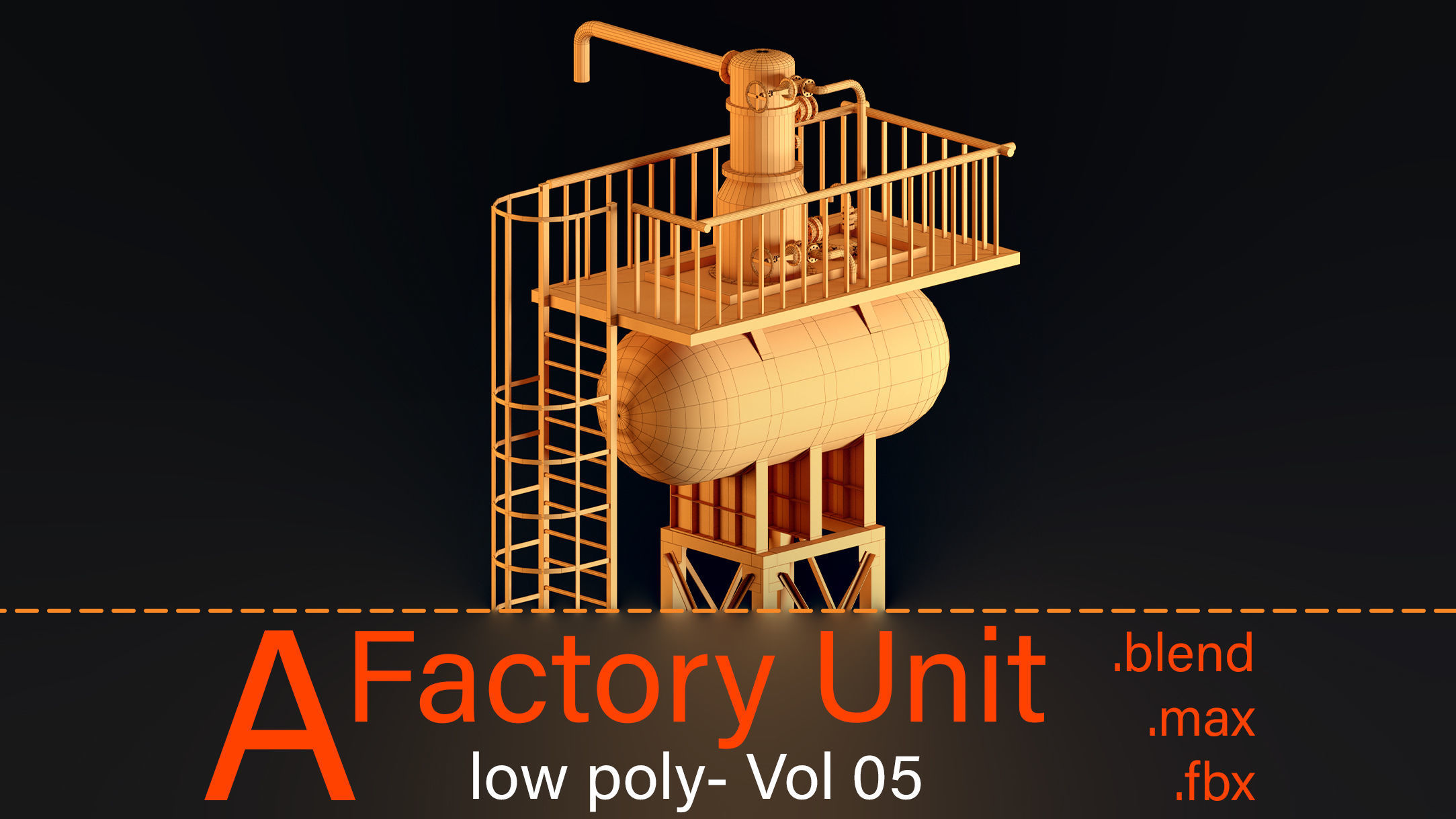 Factory unit- Vol5 3D model_7
