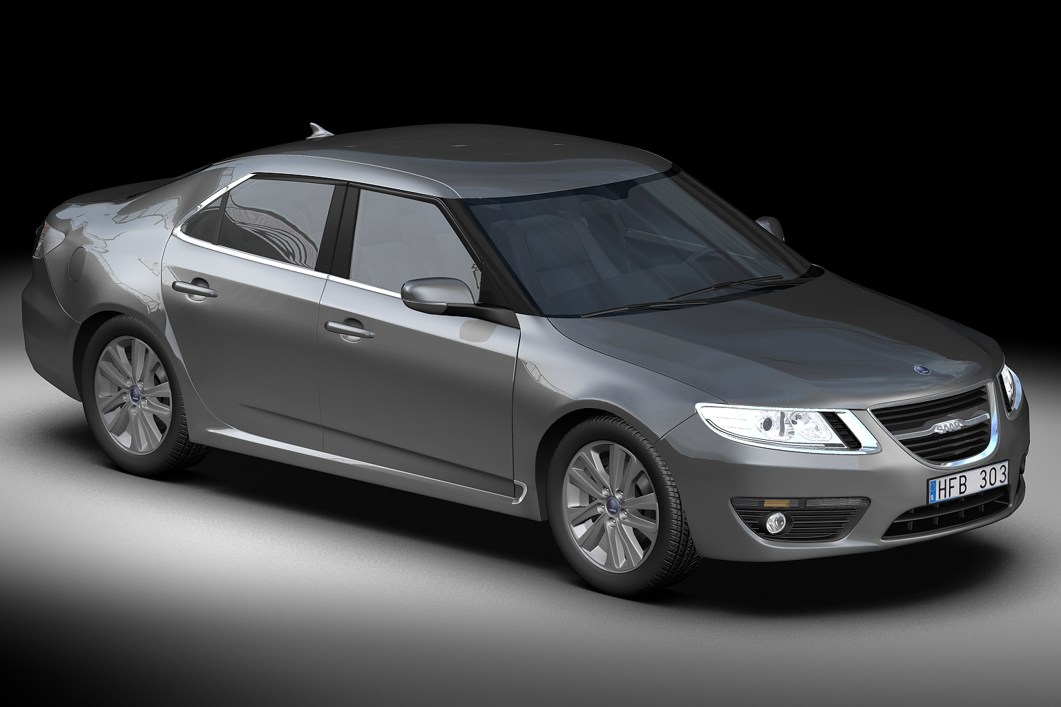 2010 Saab 9-5 Sedan 3D model_6