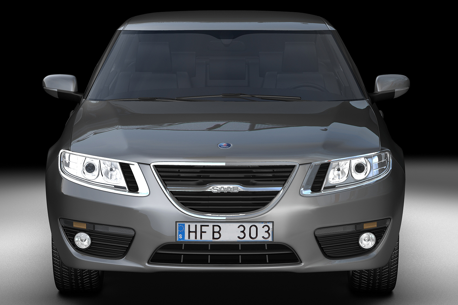 2010 Saab 9-5 Sedan 3D model_7