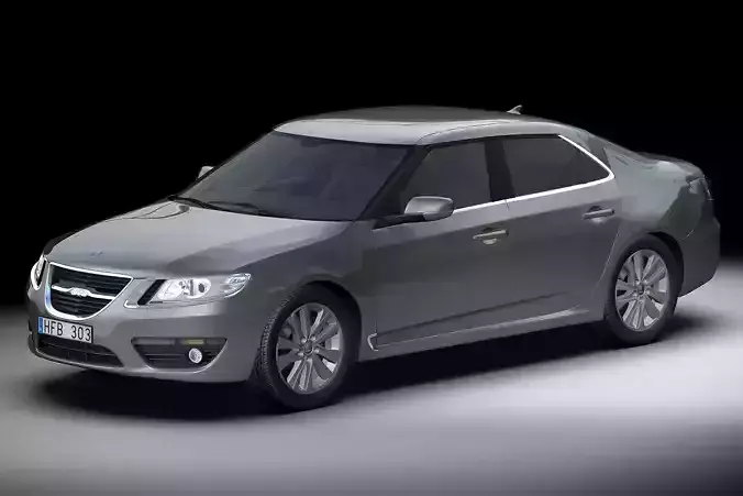 2010 Saab 9-5 Sedan 3D model