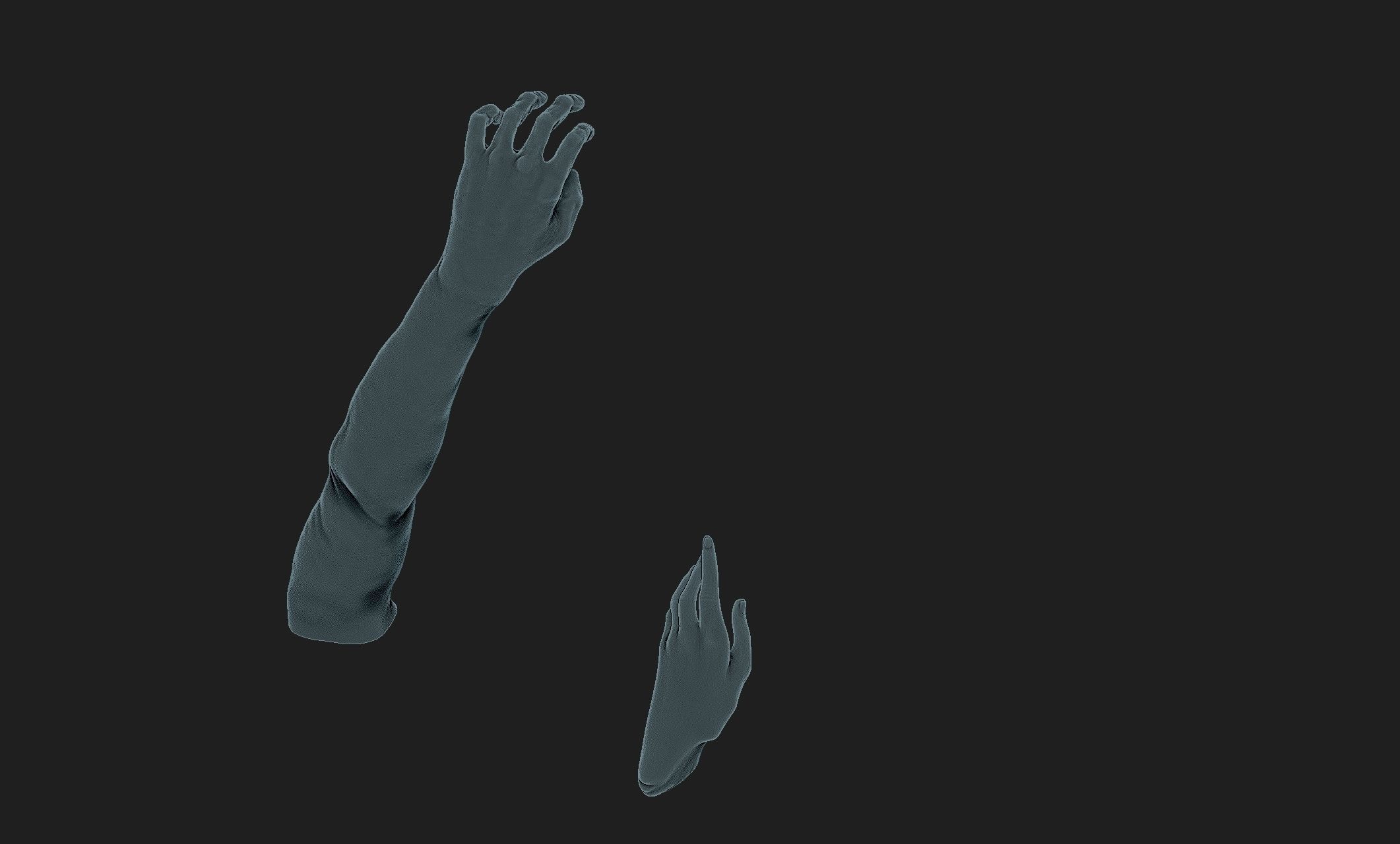 hands kit 3D model_4