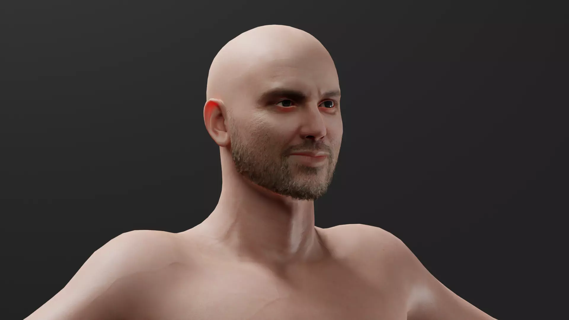 Realistic Male Character - Sebastian 3D model_0
