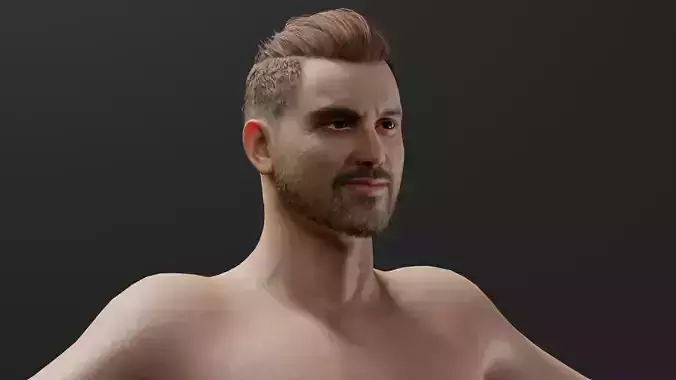 Realistic Male Character - Shannon