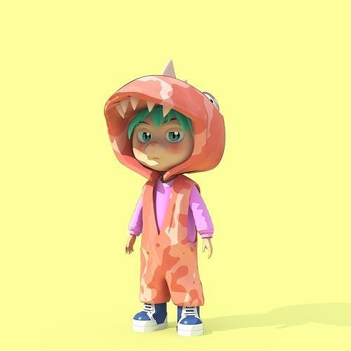 Bunny Collection 1095 3D model