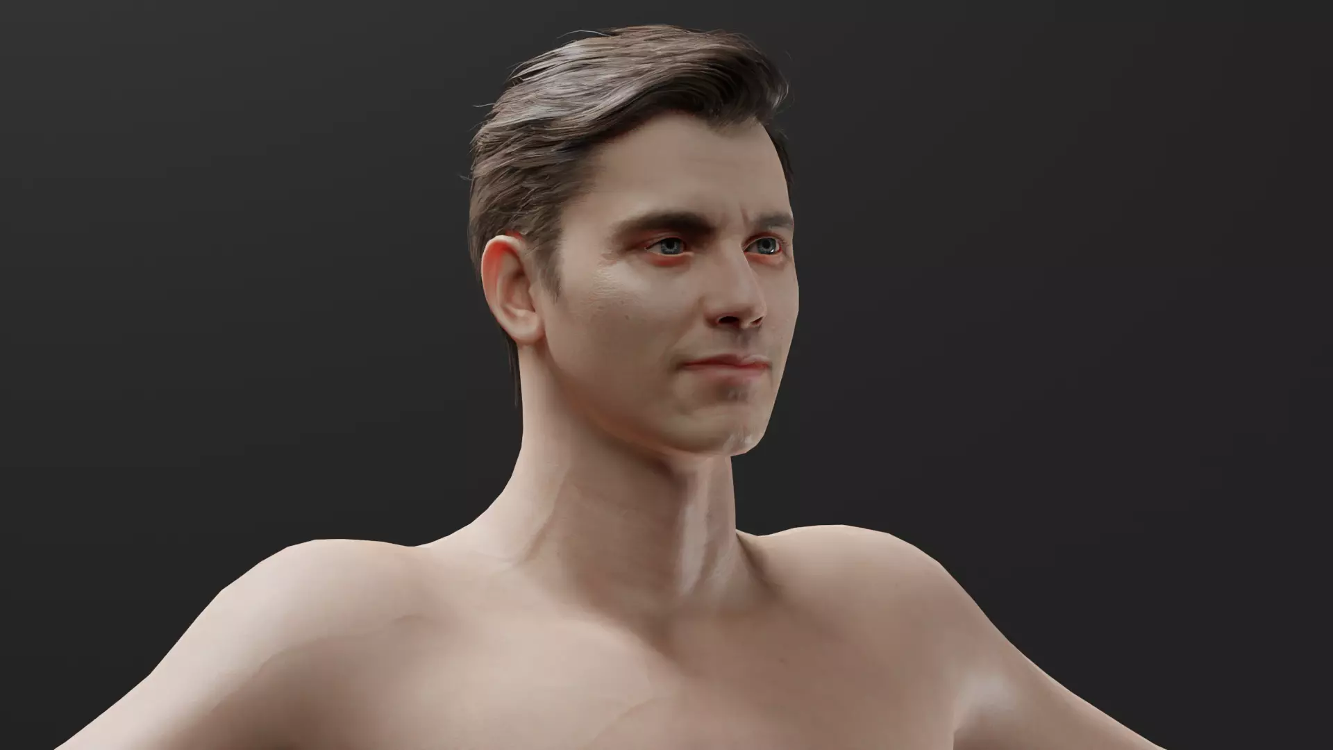 Realistic Male Character - Stan 3D model_0