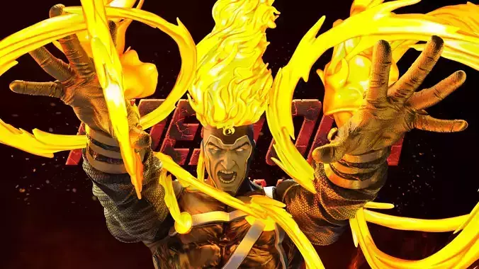 B3DSERK September term 2023 Firestorm Bust ready for printing