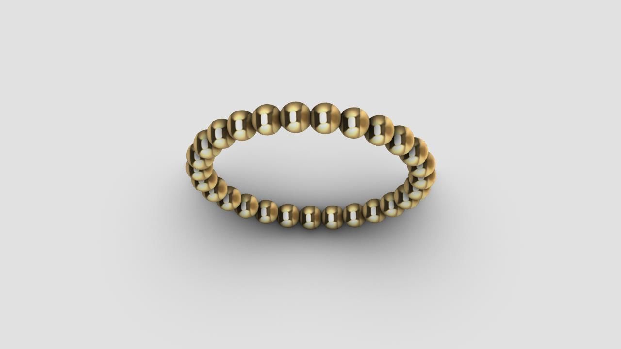 ANILLO DE BOLAS  2023  3D print model_3