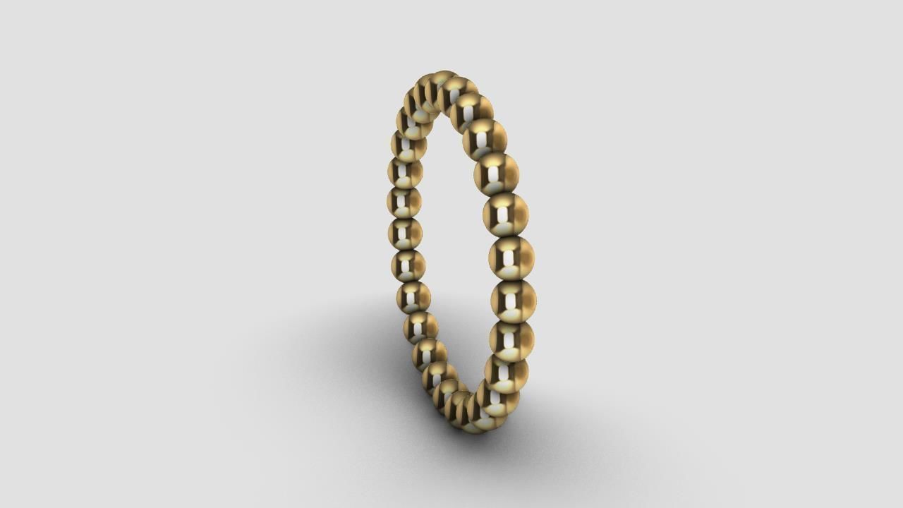 ANILLO DE BOLAS  2023  3D print model_1