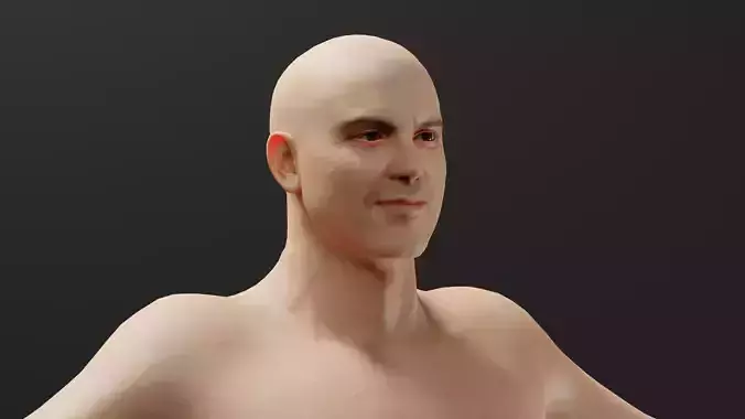 Realistic Male Character - Wayne 3D model