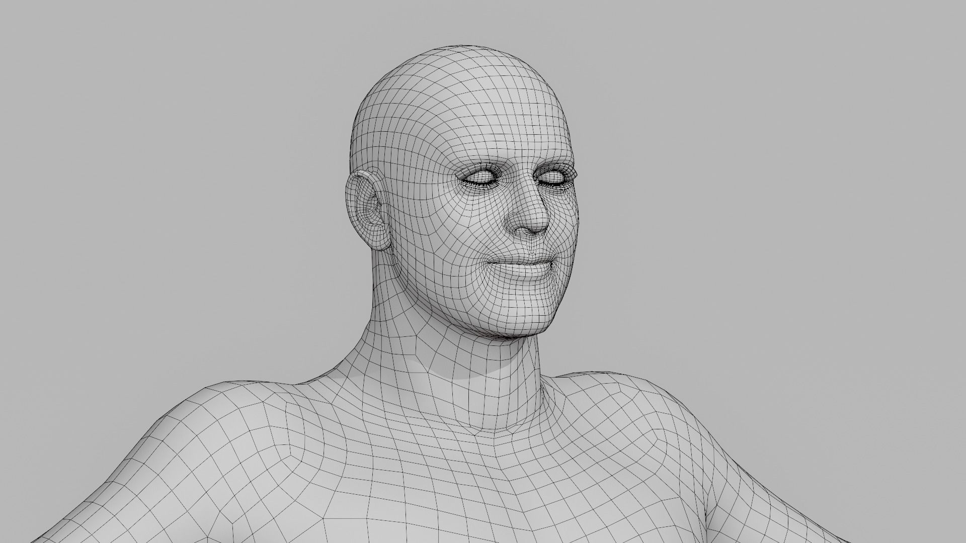 Realistic Male Character - Wayne 3D model_15