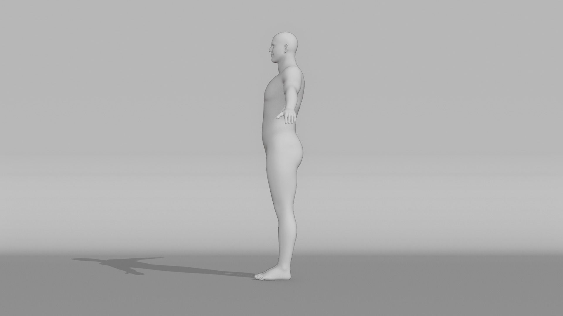 Realistic Male Character - Wayne 3D model_9