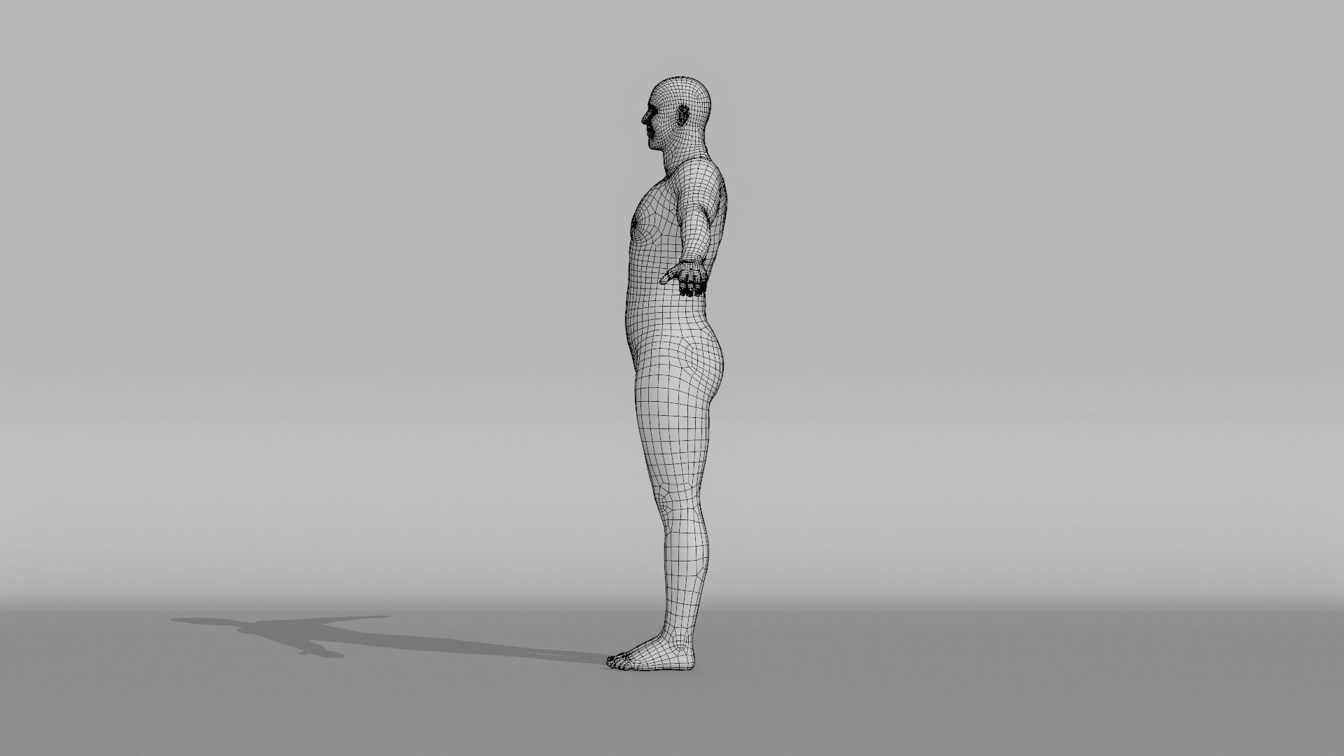 Realistic Male Character - Wayne 3D model_19