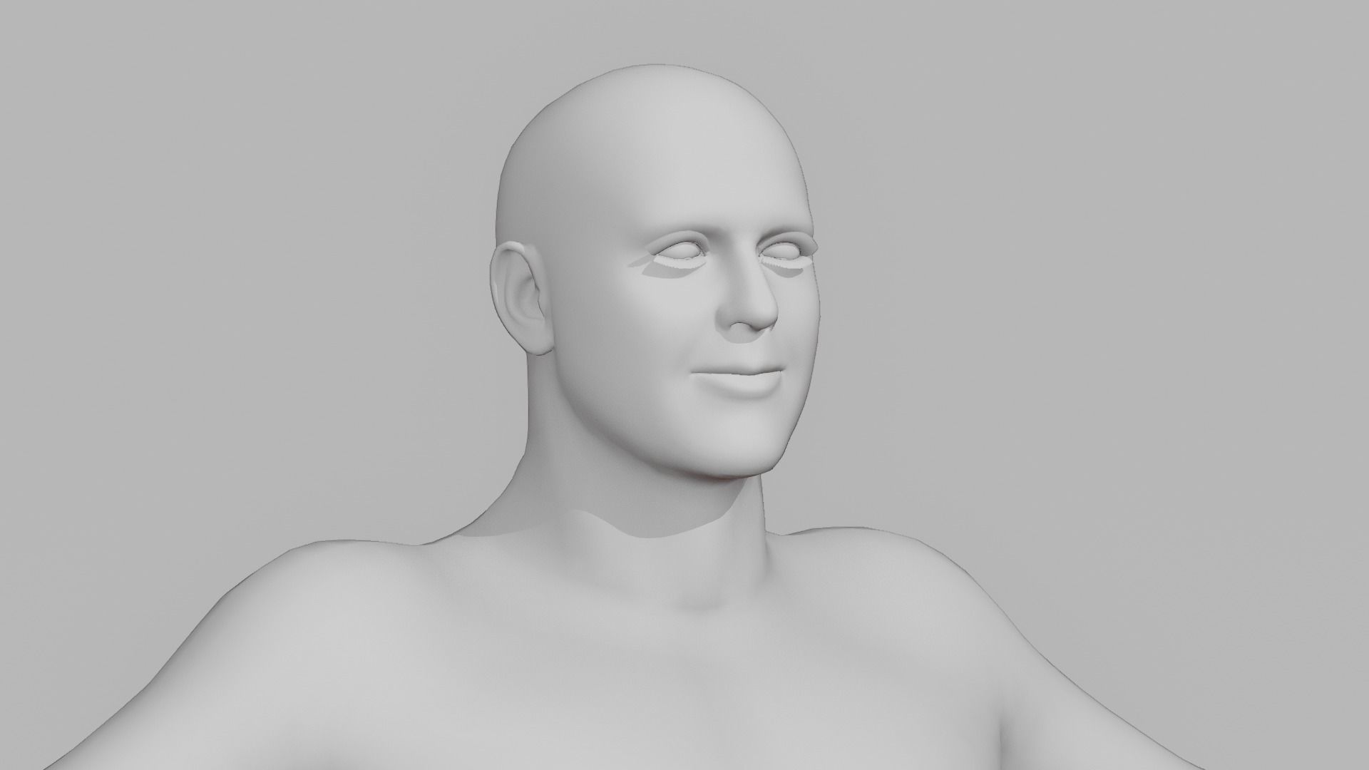 Realistic Male Character - Wayne 3D model_5