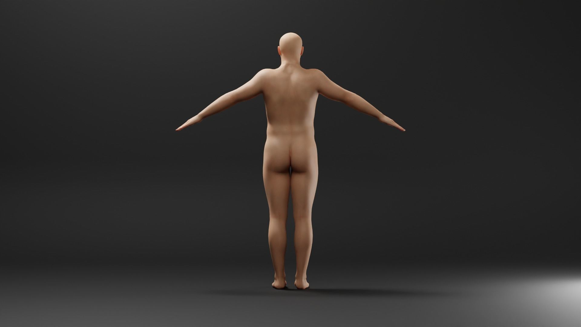 Realistic Male Character - Wayne 3D model_2