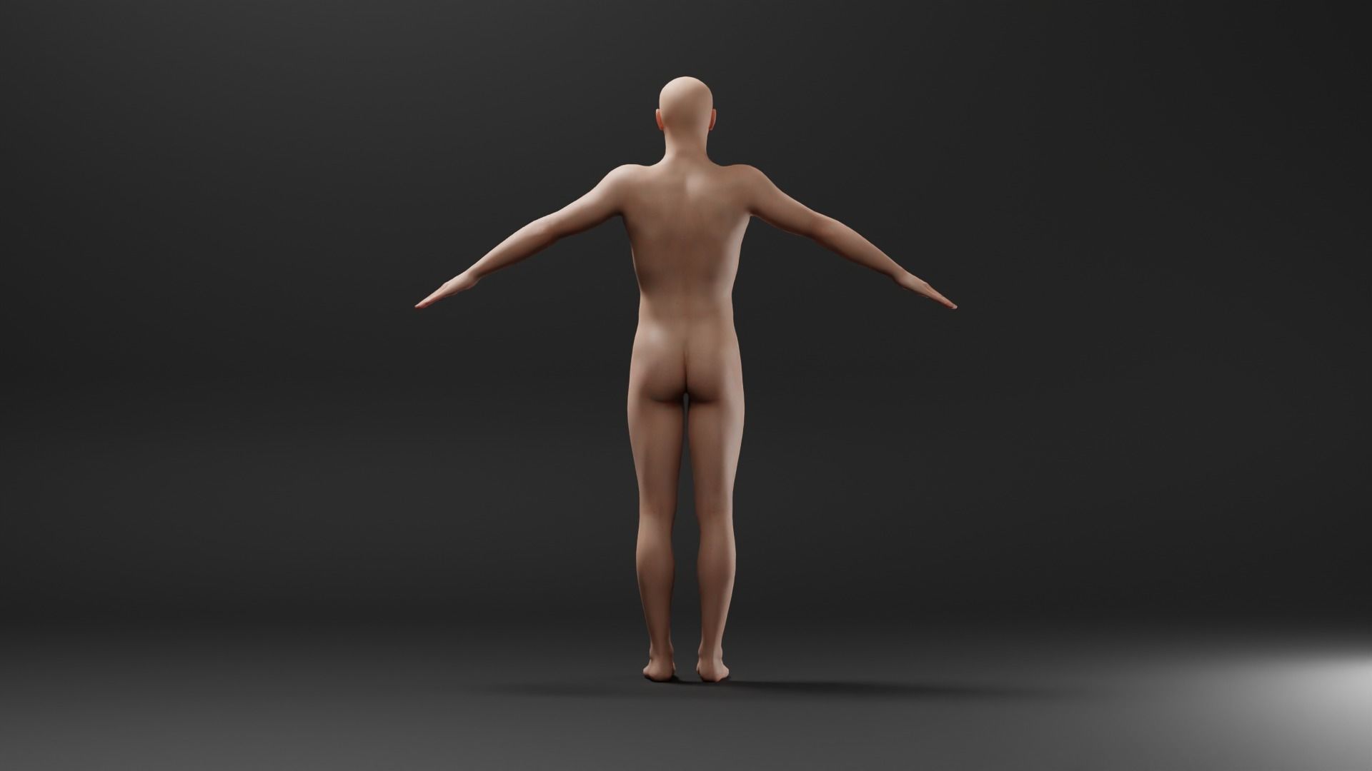 Realistic Male Character - Yan 3D model_3
