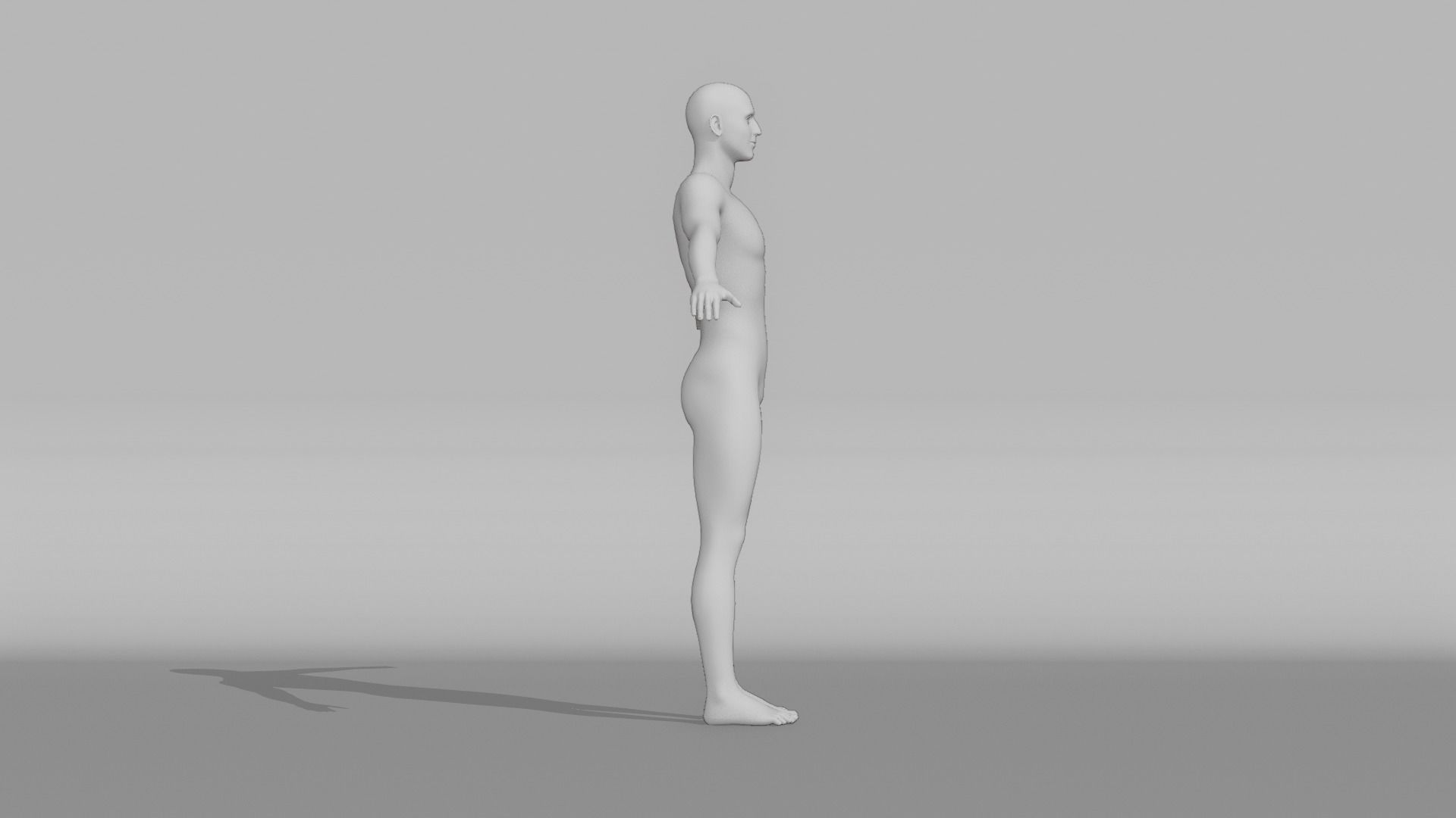 Realistic Male Character - Yan 3D model_7