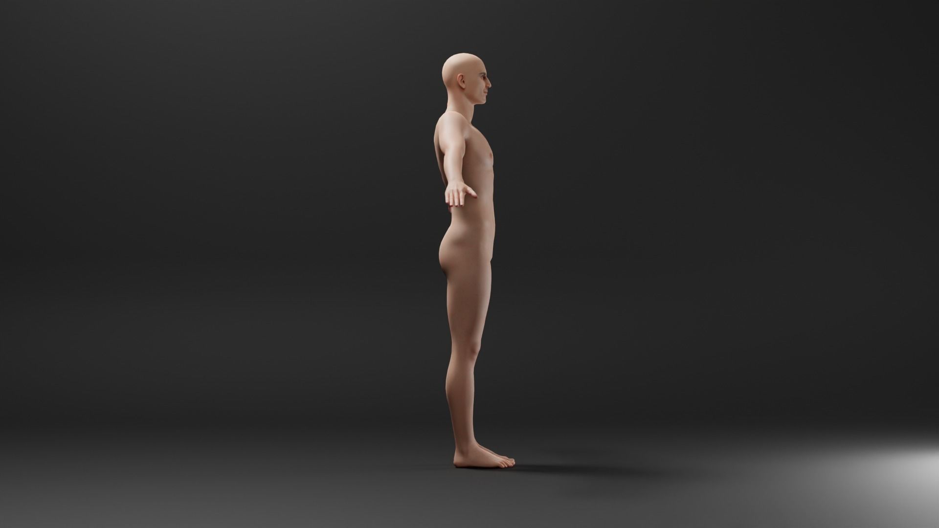 Realistic Male Character - Yan 3D model_2