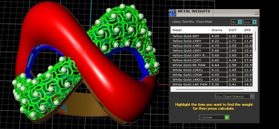 Women diamond ring 3dm stl render 3D Model Collection 3D print model_3