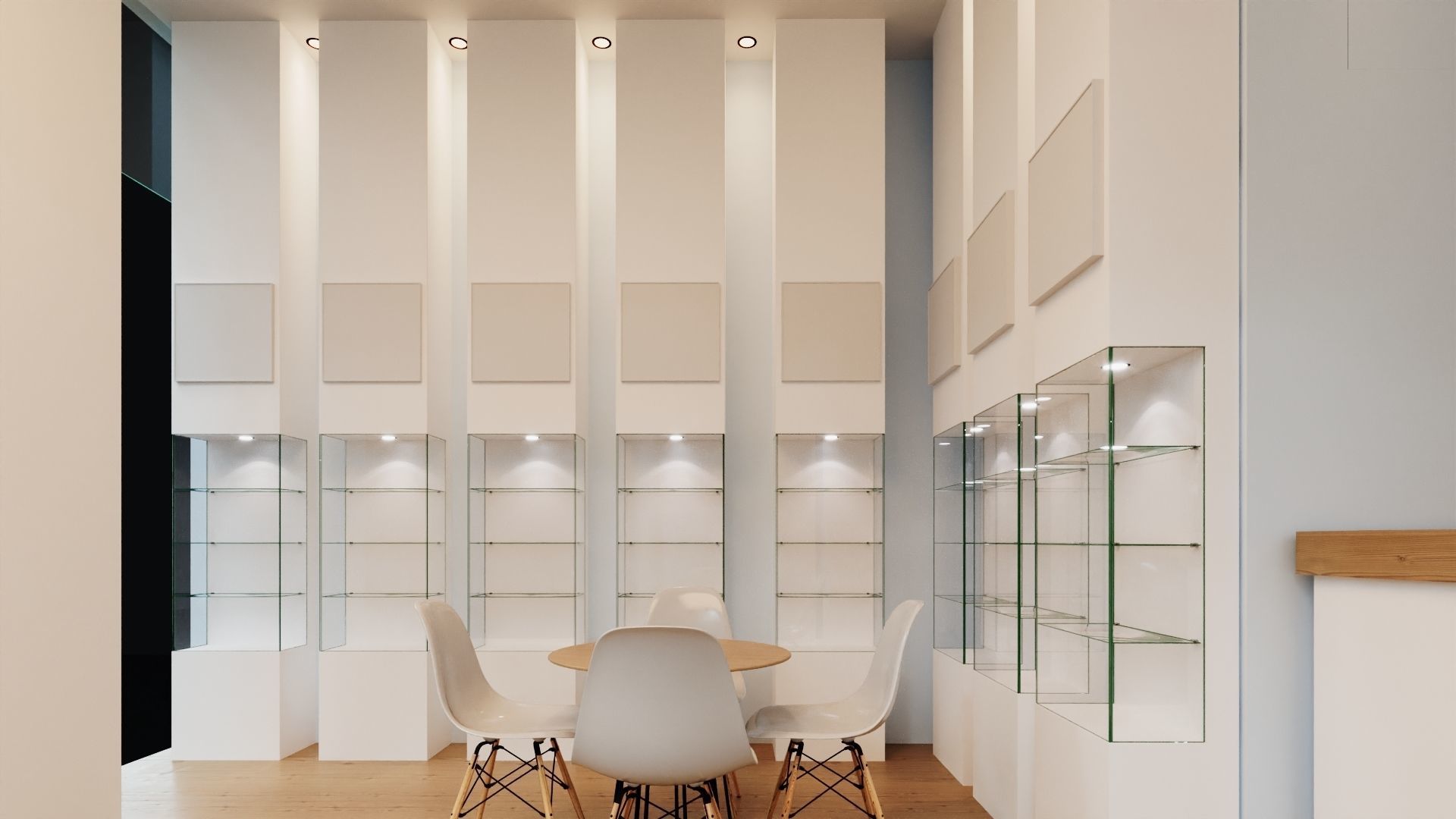 Exhibition Stand - 6m x 5m 3D model 3D model 3D model 3D model 3D model_3