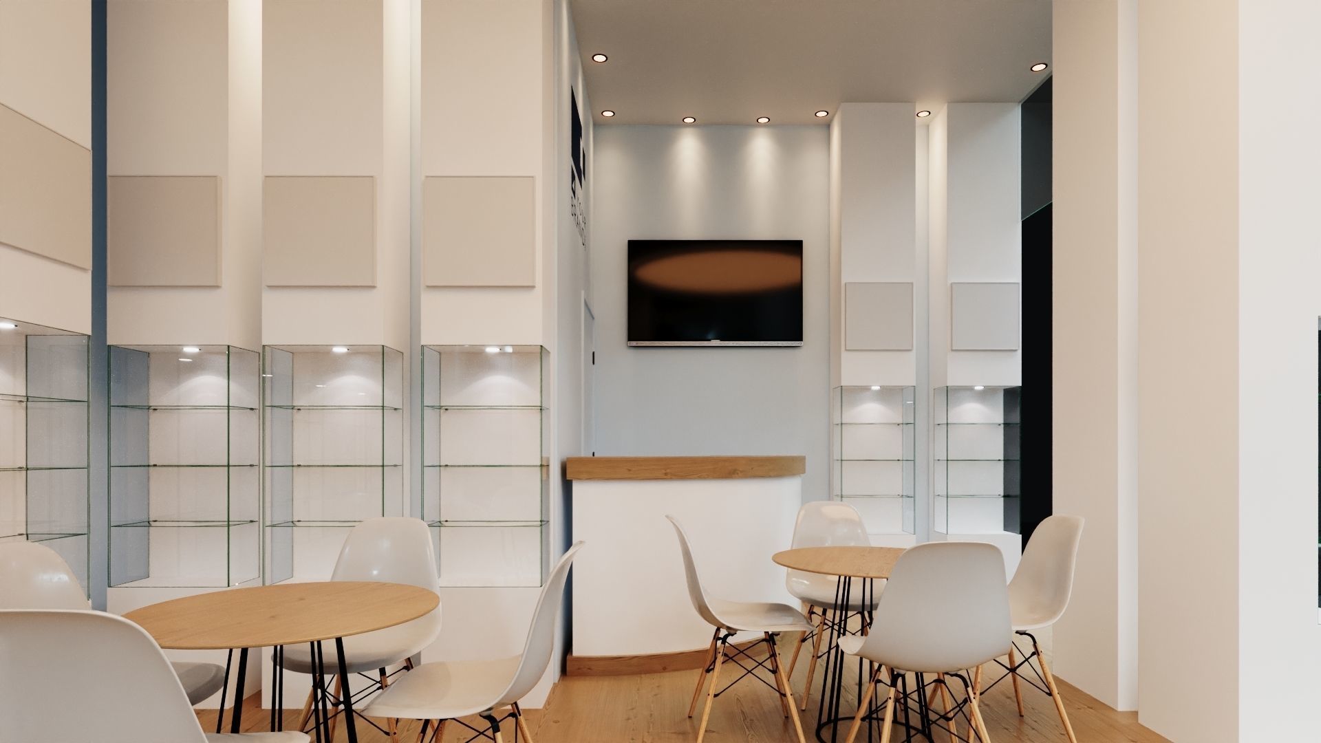 Exhibition Stand - 6m x 5m 3D model 3D model 3D model 3D model 3D model_4