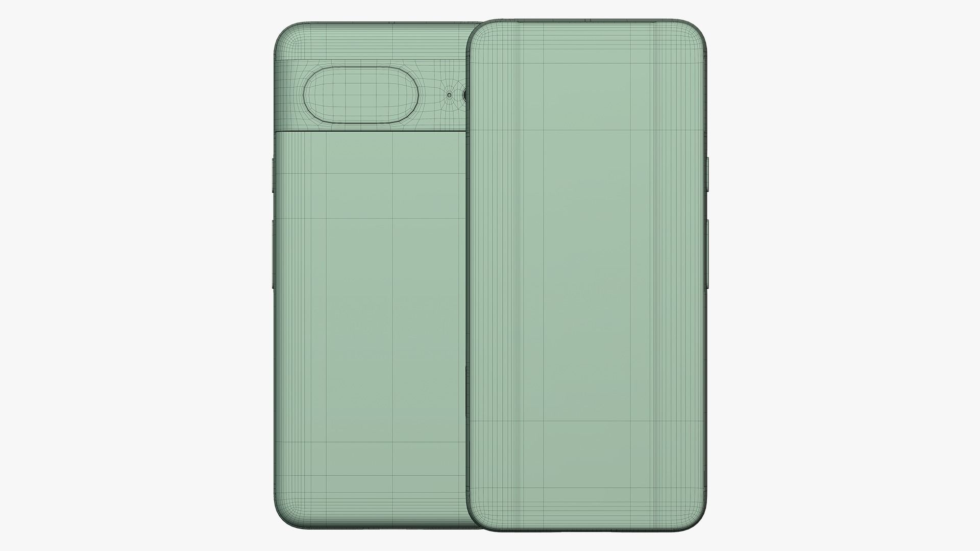 Google Pixel 8 Hazel 3D model_11