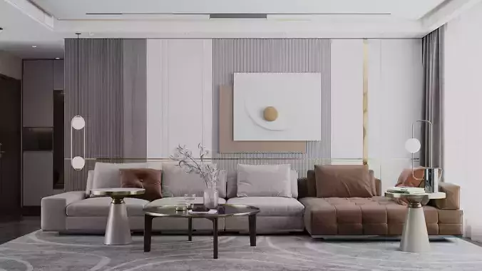 Livingroom-014 3D model