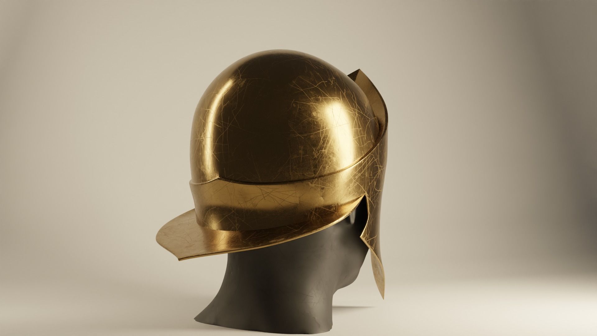 Spartan Helmet Clean 3D print model_5