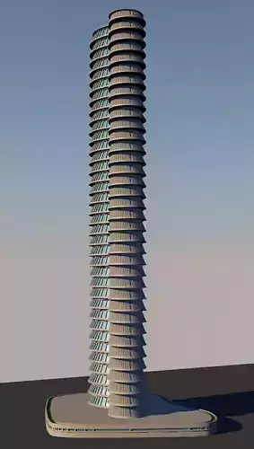 Apartment skyscraper