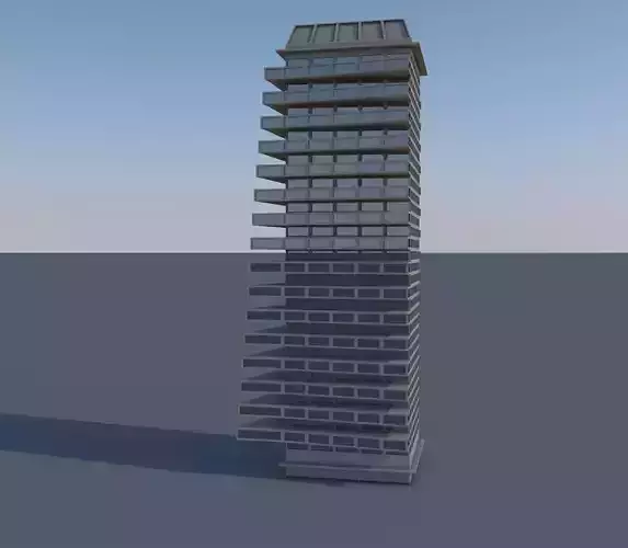 Mid skyscraper